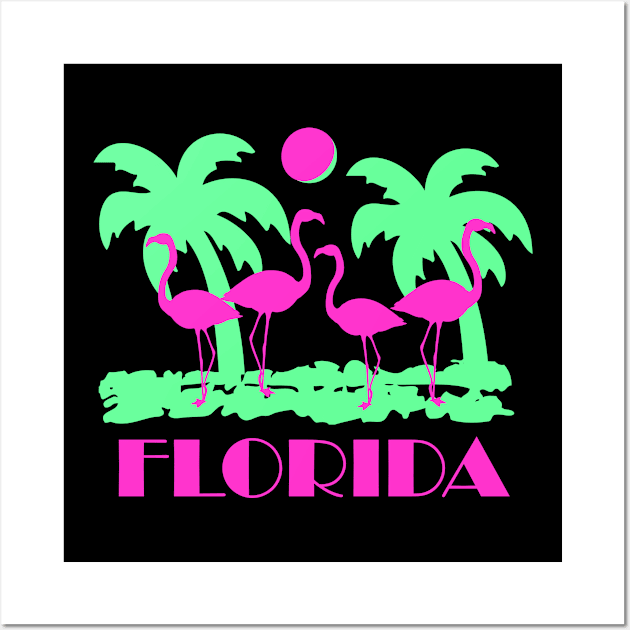 Florida Flamingos Wall Art by Flippin' Sweet Gear